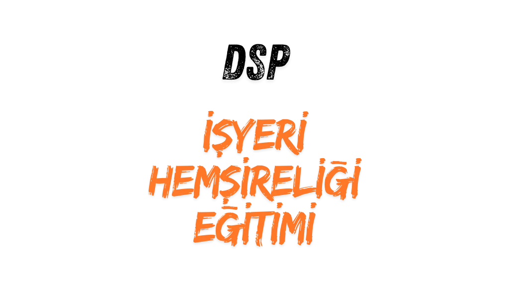 İşyeri Hemşireliği (DSP) Eğitimi